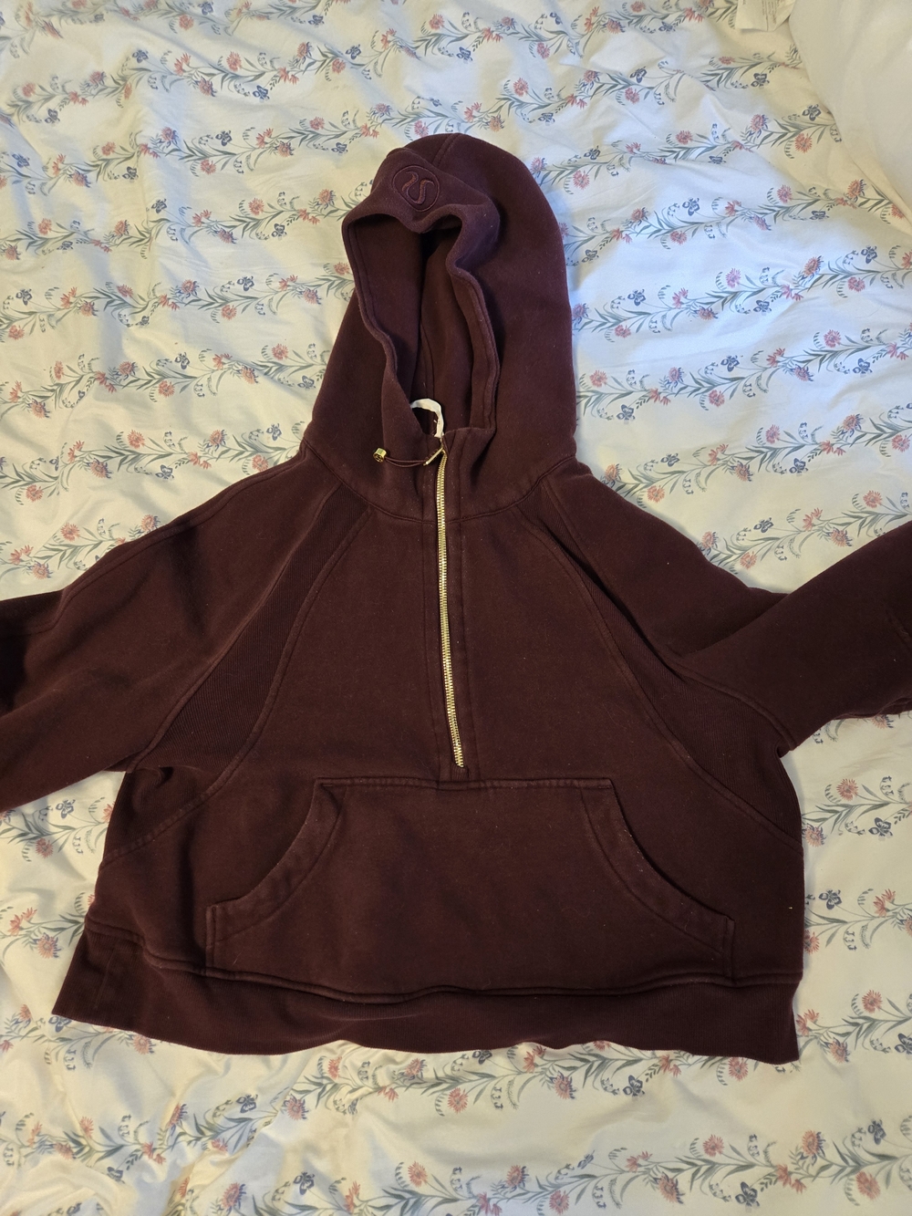 Lululemon Scuba Half-zip Cropped